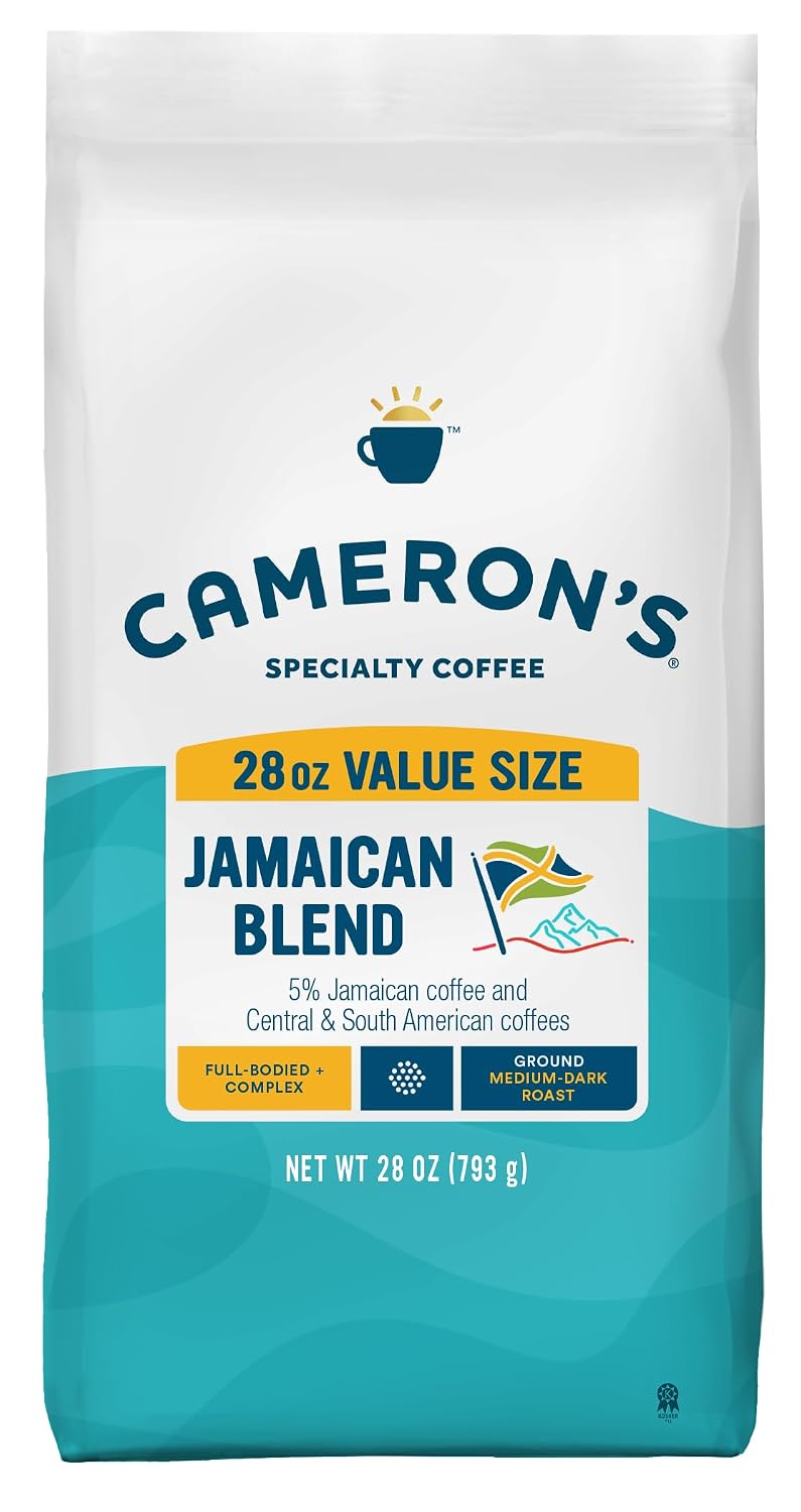 Cameron's Coffee Roasted Ground Coffee Bag, Flavored, Vanilla Hazelnut, 32 Ounce