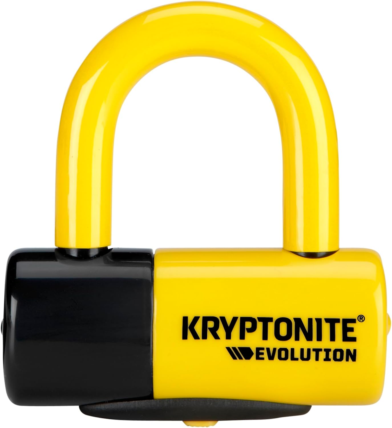 Kryptonite Evolution Series 4 Bicycle Disc Bike Lock (Yellow) | bike-u-locks