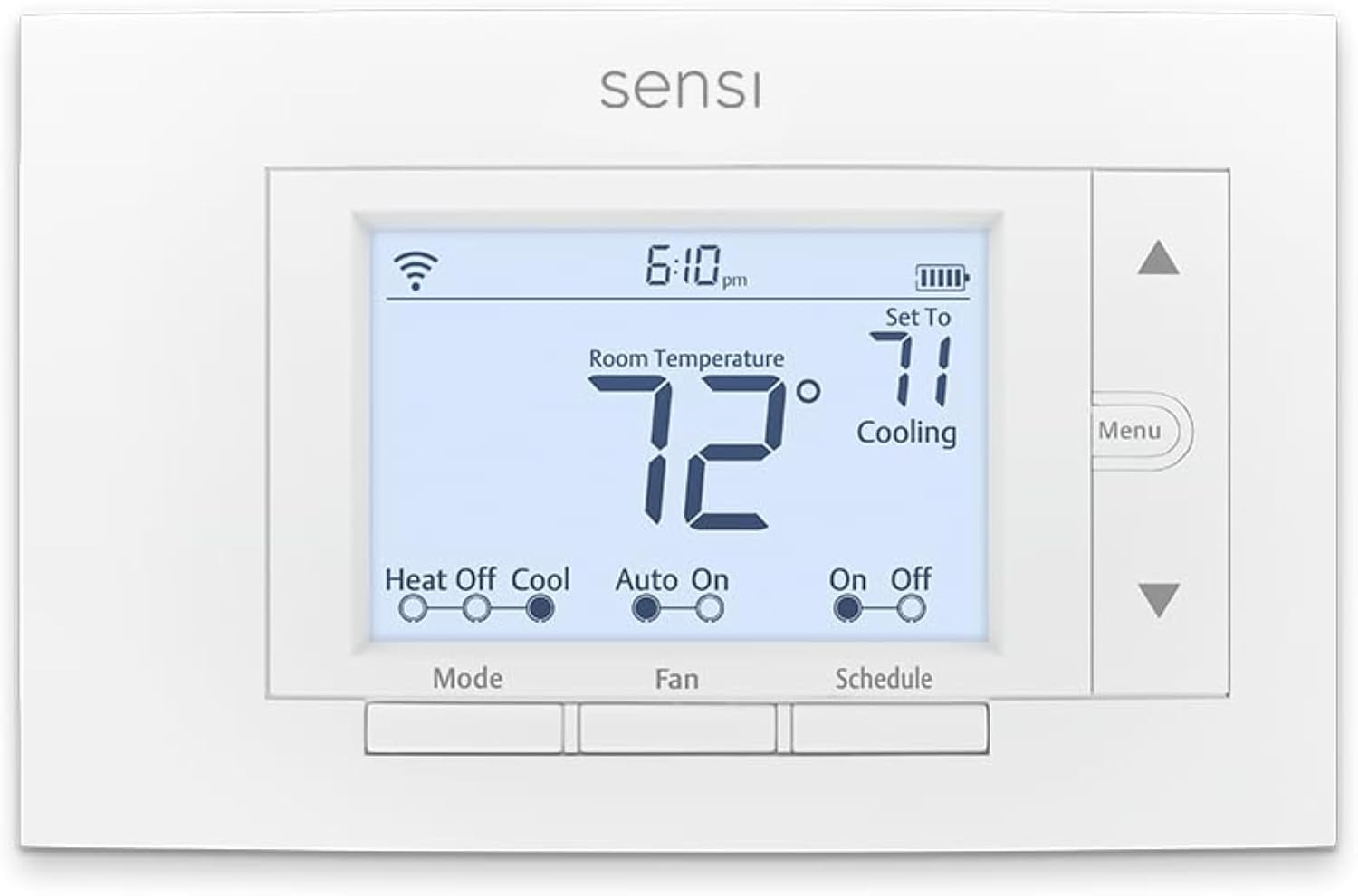 Sensi Smart Thermostat, Wi-Fi, DIY, Alexa, Energy Star Certified, ST55