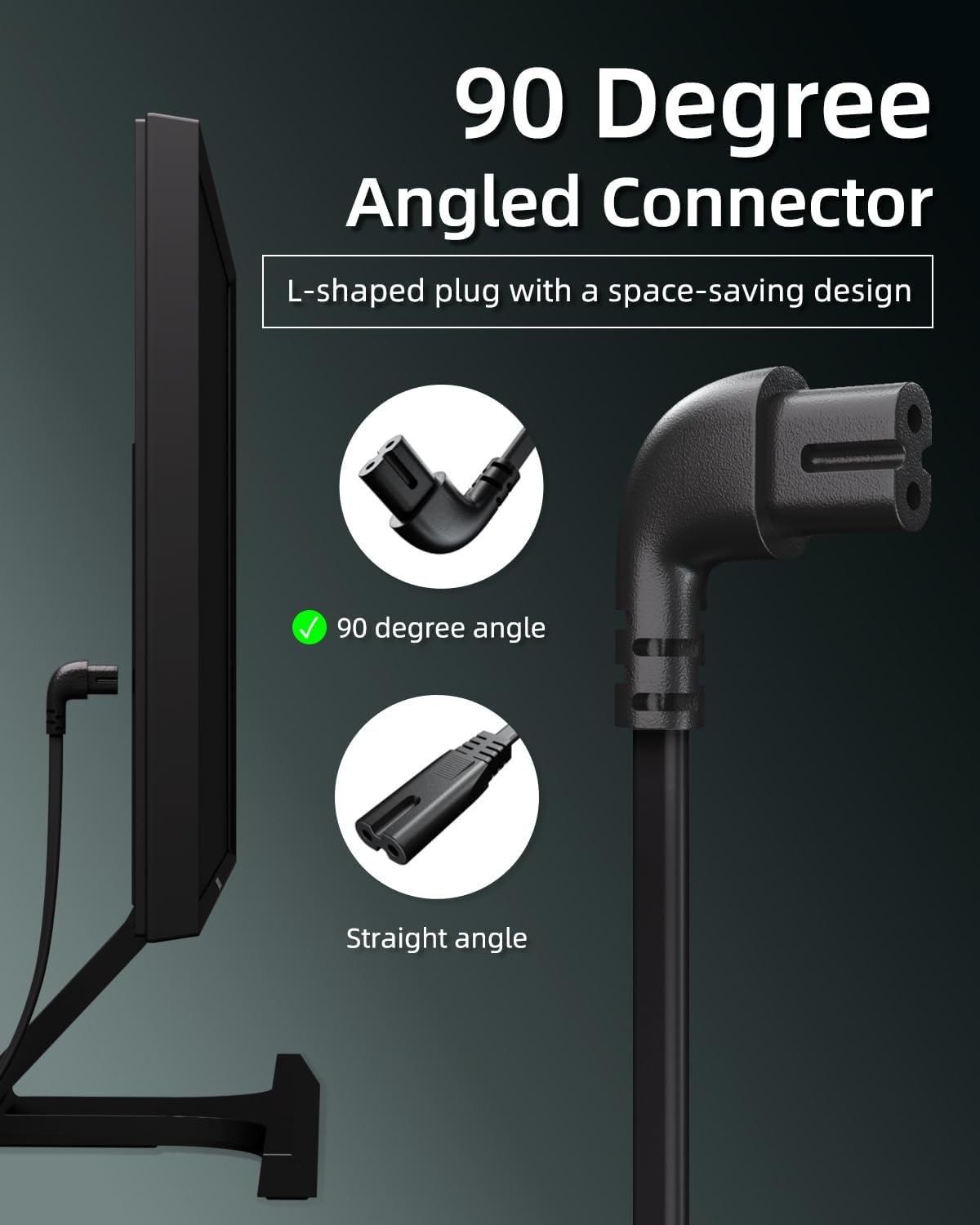 Superer Charger Power Cord Fit for JBL Partybox 110 310 320 120 710 720 100 300 520 1000, ONN Party Speaker