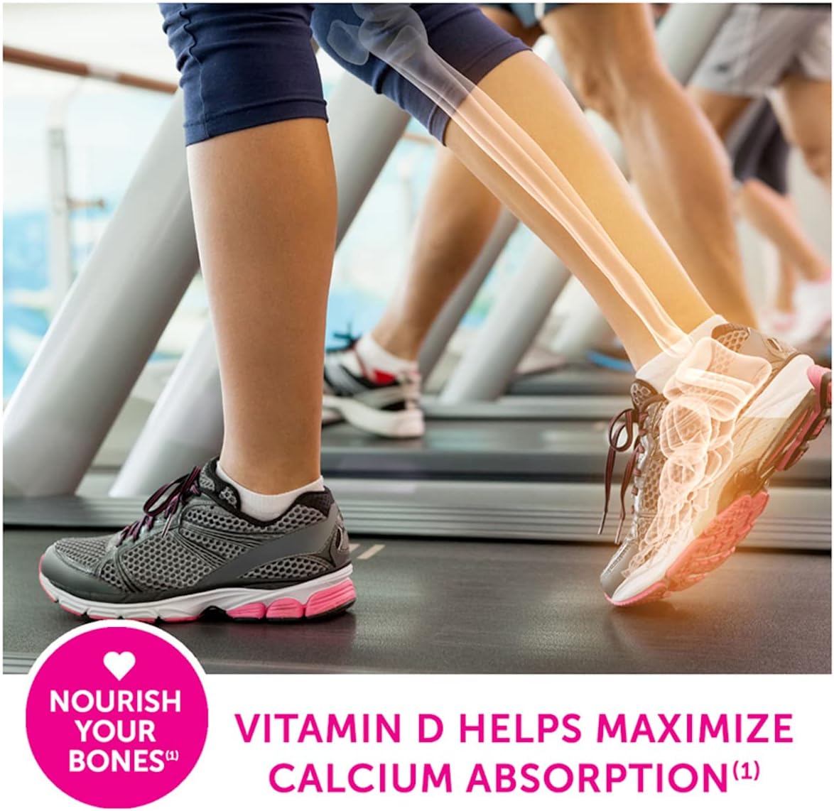 Caltrate 600 Plus D3 Vitamin D and Calcium Supplement Tablets, 165 Count | Highest Level of Vitamin D3, Maximizes Calcium Absorption to Support Strong Bones and Daily Function
