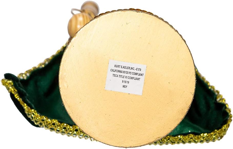 Kurt S. Adler 15-Inch Irish Nutcracker with Cape