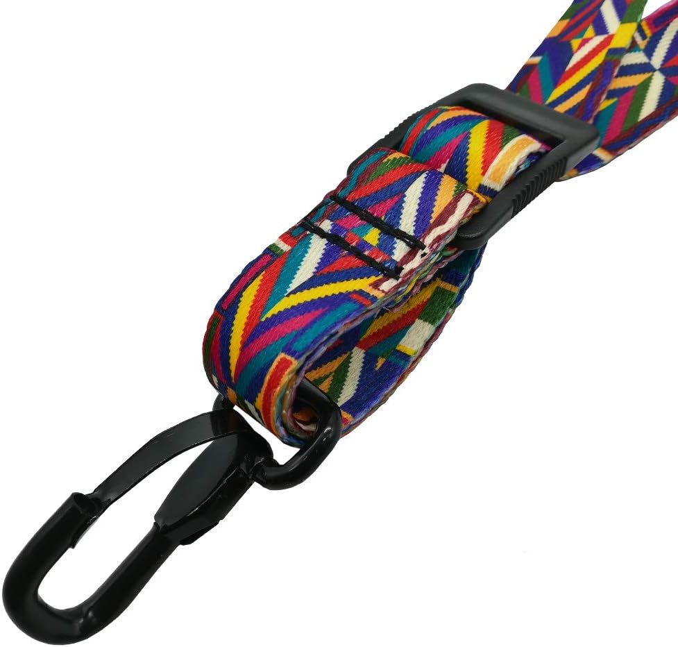 Saxophone Strap Rainbow Style Soft Padded Alto Tenor Bari Soprano Sax Neck Harness