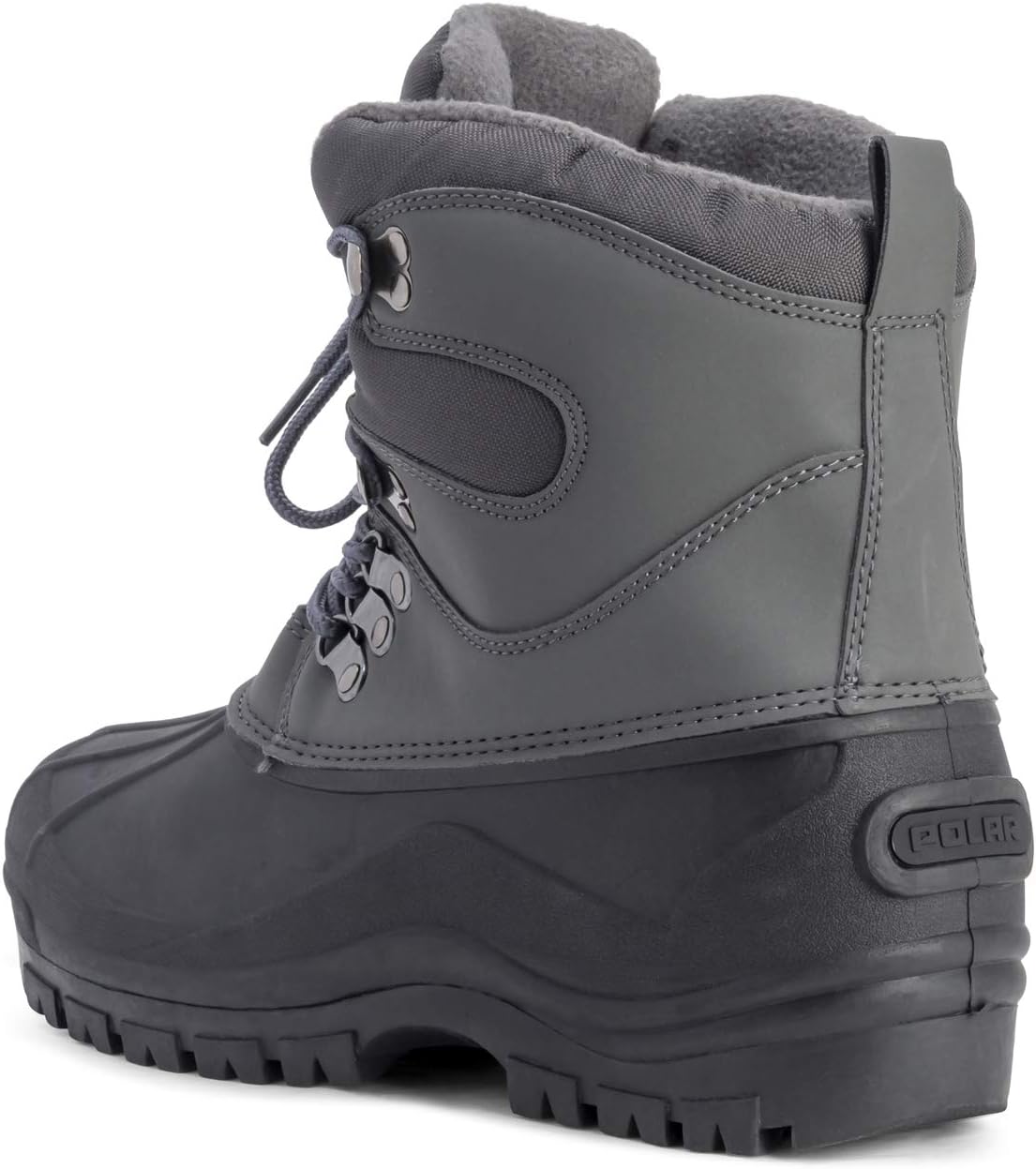 POLAR Mens Snow Waterproof Duck Hiking Bean Hiker Walking Short Ankle Boots