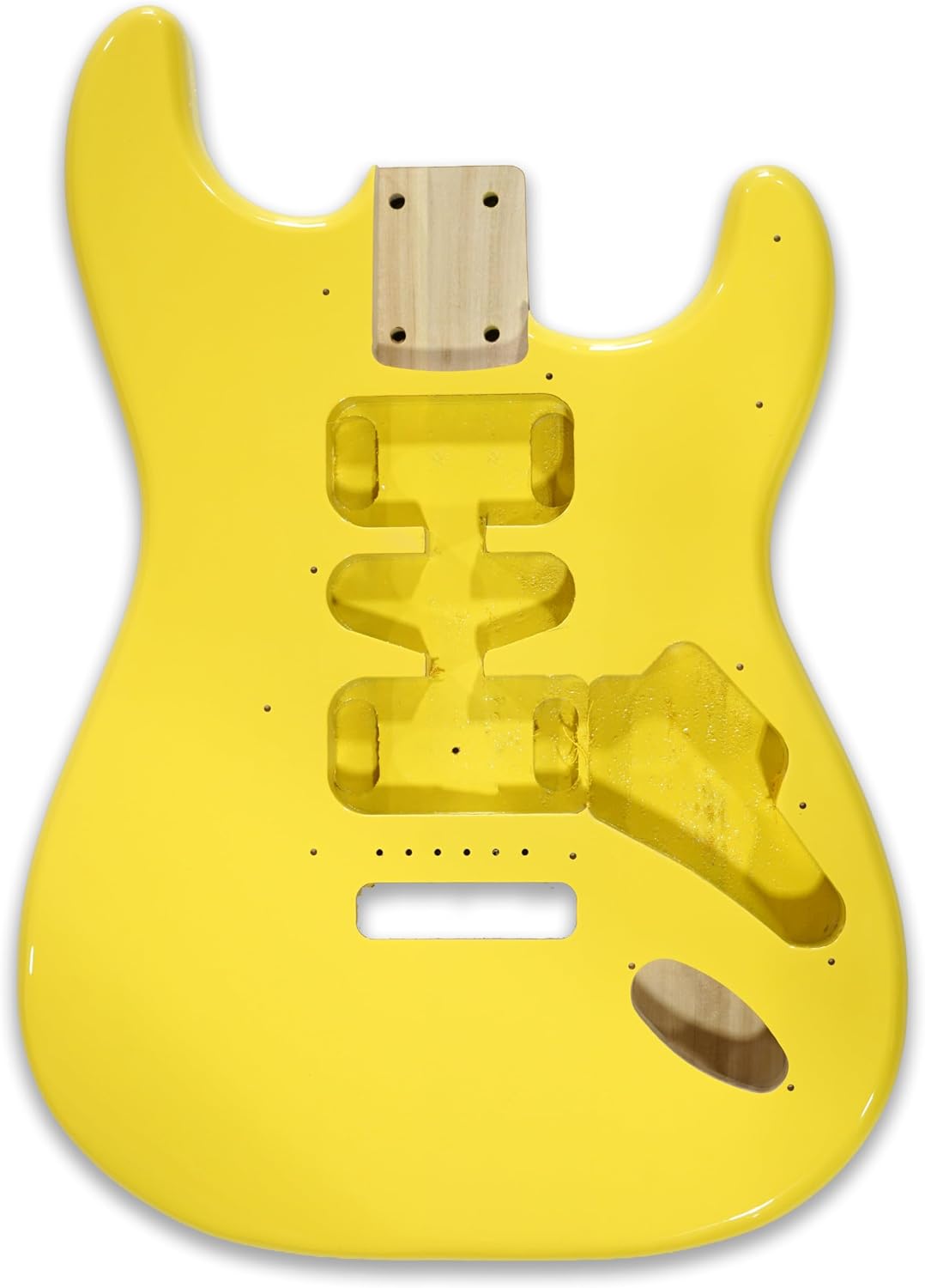 DIY Electric Guitar Kits, okoume Body maple neck & composite ebony fingerboard