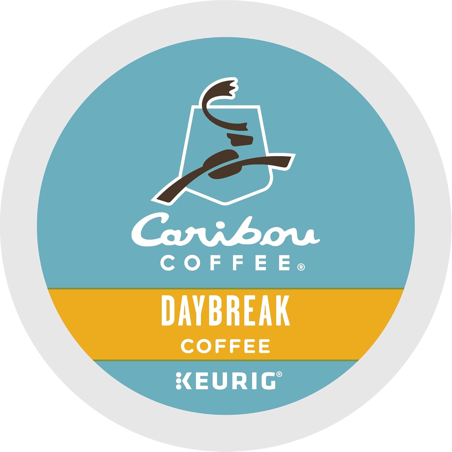 Caribou Coffee Caribou Blend Keurig Single-Serve K-Cup Pod, Medium Roast Coffee, 72 Count