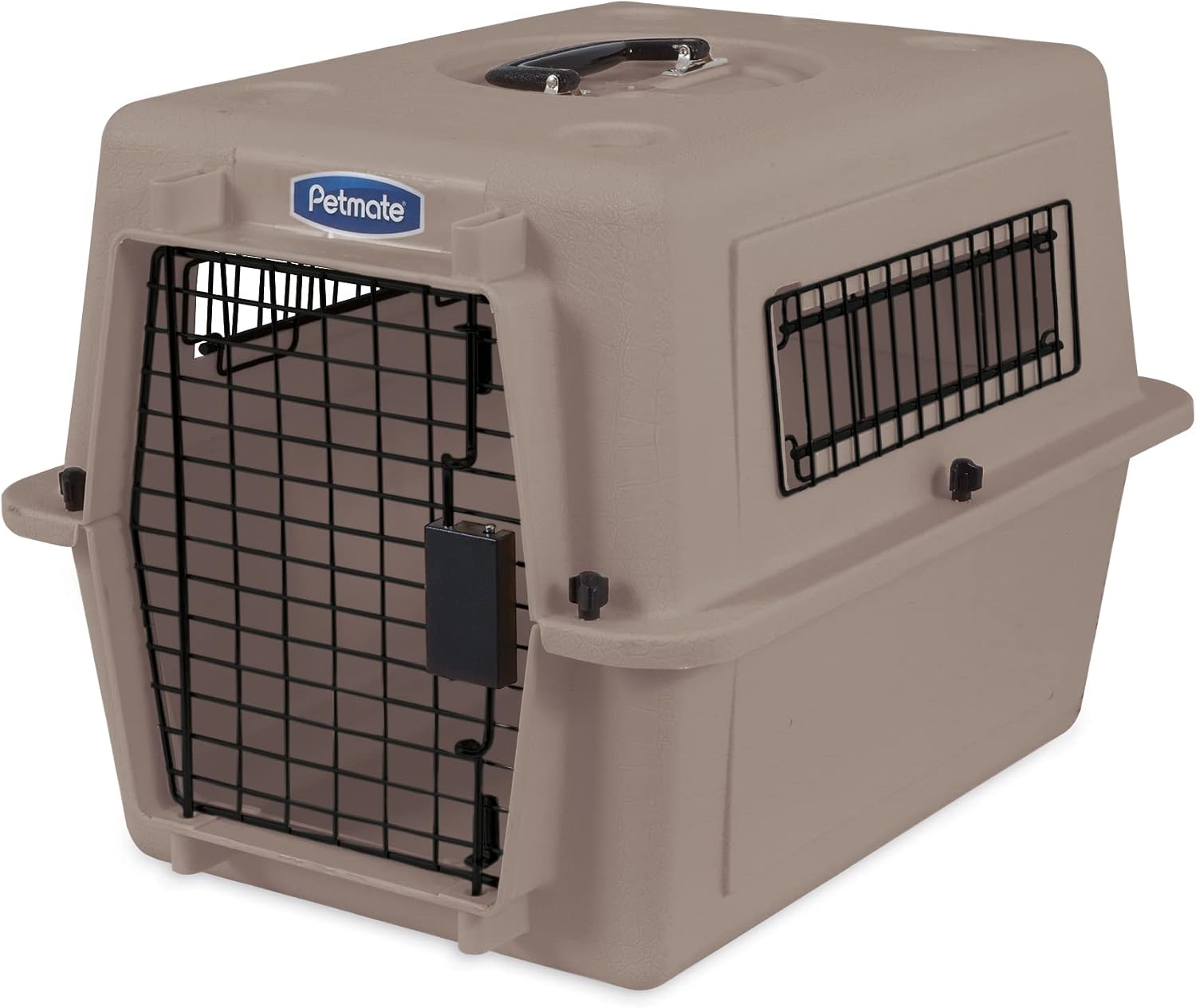Petmate Ultra Vari Dog Kennel for Small Dogs (Durable, Heavy Duty Dog Travel Crate, Made with Recycled Materials, 21 in. Long) up to 15 lbs