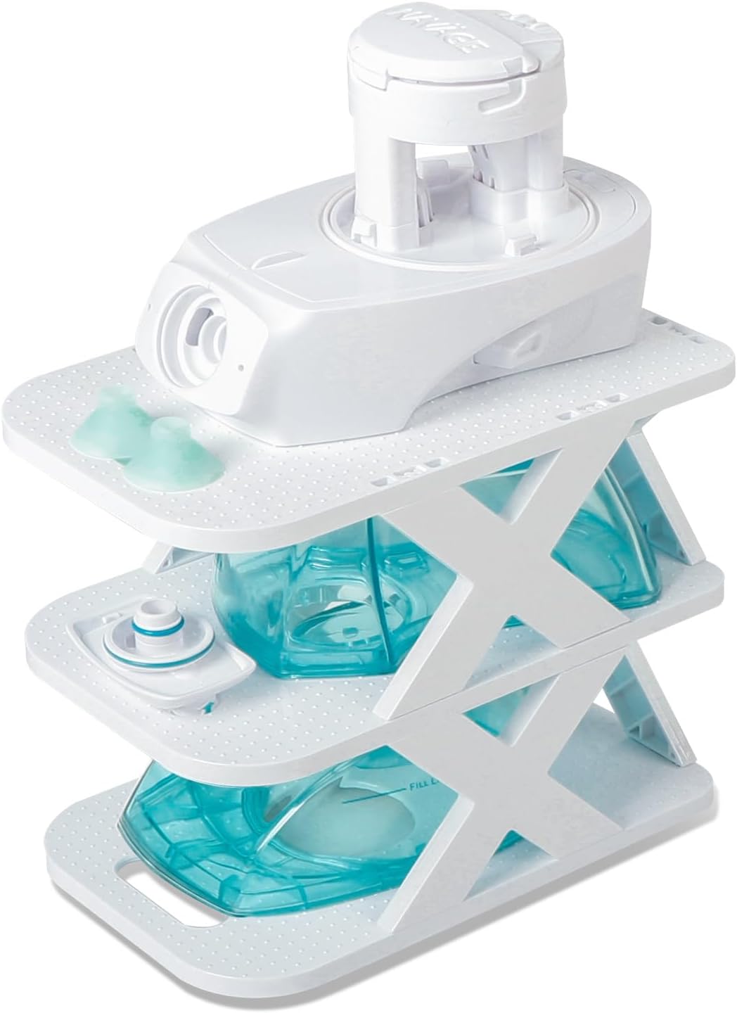 Countertop Caddy Compatible with Navage Nasal Irrigation System, Nose Pillows Cleaning Drying Caddy Kit Nasal Care System countertop Caddy, NOMAL