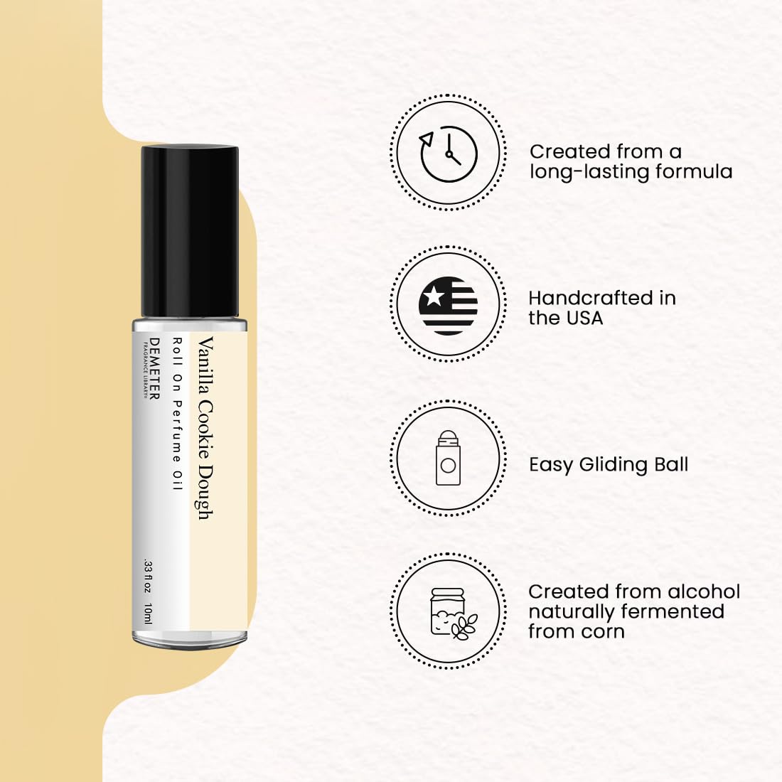 DEMETER Pistachio Ice Cream Perfume Oil Roll on - 0.33 oz.