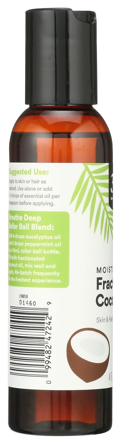 365 by Whole Foods Market, Fractionated Coconut Oil, 4 Fl Oz
