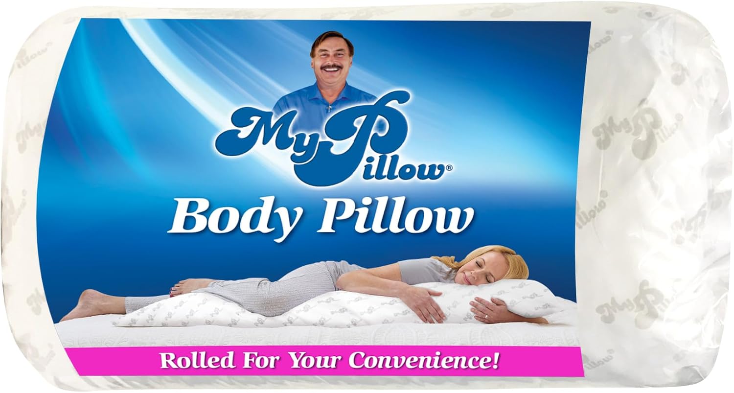 MyPillow Full Body Pillow for Side Sleepers - Soft and Supportive 18" x 54"