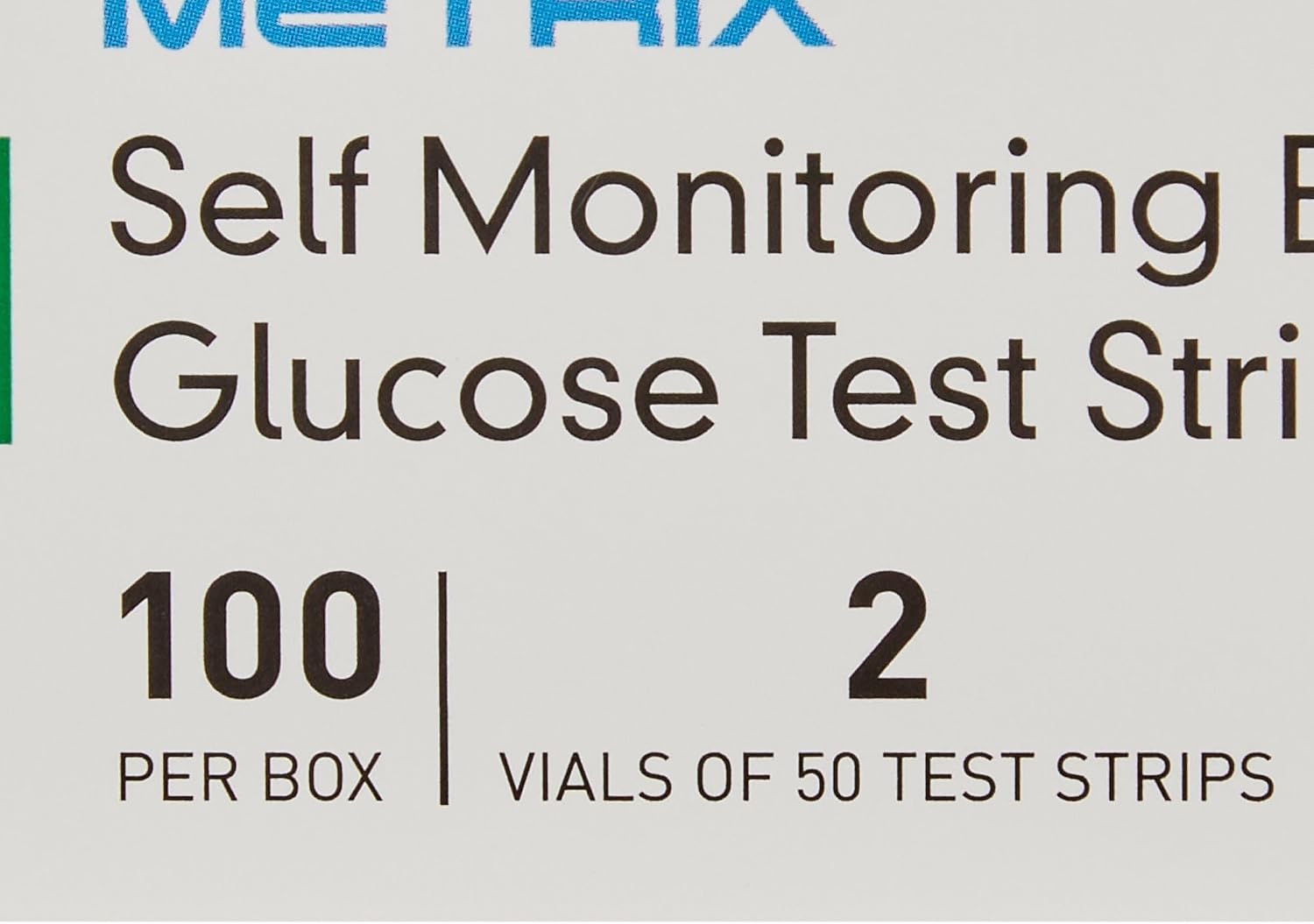McKesson True METRIX Blood Glucose Test Strips for Diabetes, 50 Strips | Accurate Blood Sugar Monitor, Easy-to-Use with Glucose Meter, Portable, Reliable Diabetes Testing Kit