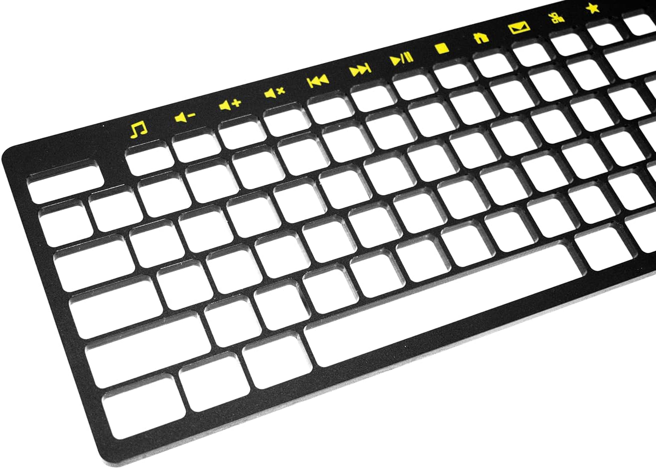 ALT ClearKeys Keyguard Custom Made for Alt ClearKeys Large Print Keyboard - Custom Keyguard for Temporary or Permanent Motor Skill Difficulties
