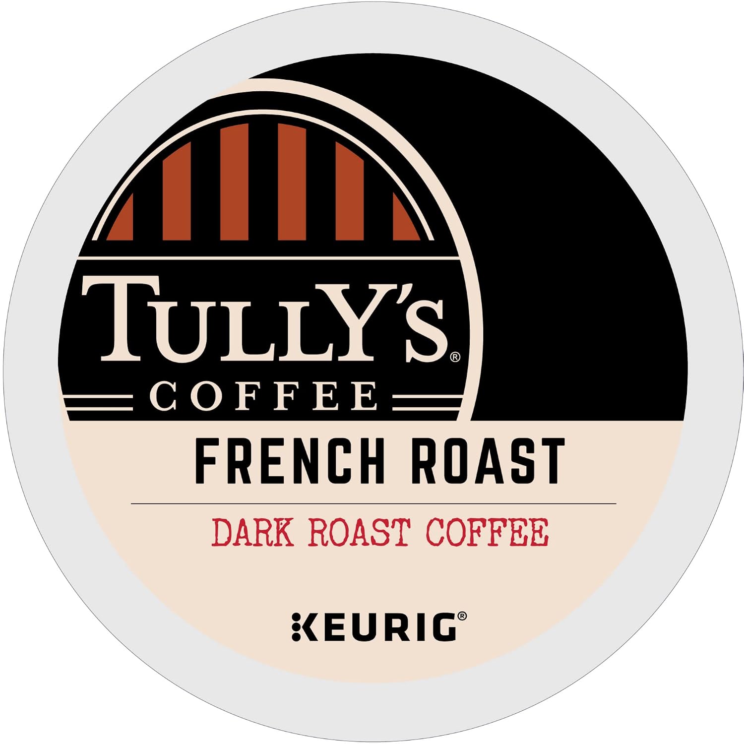 Tully's Coffee Hawaiian Blend Keurig Single-Serve K-Cup Pods, Medium Roast Coffee, 96 Count