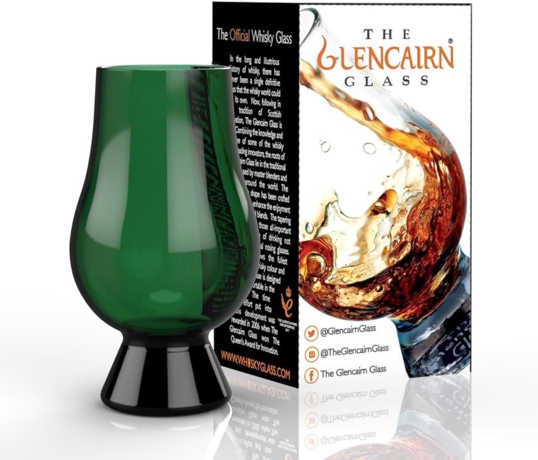 GLENCAIRN BLACK WHISKY GLASS IN GIFT CARTON