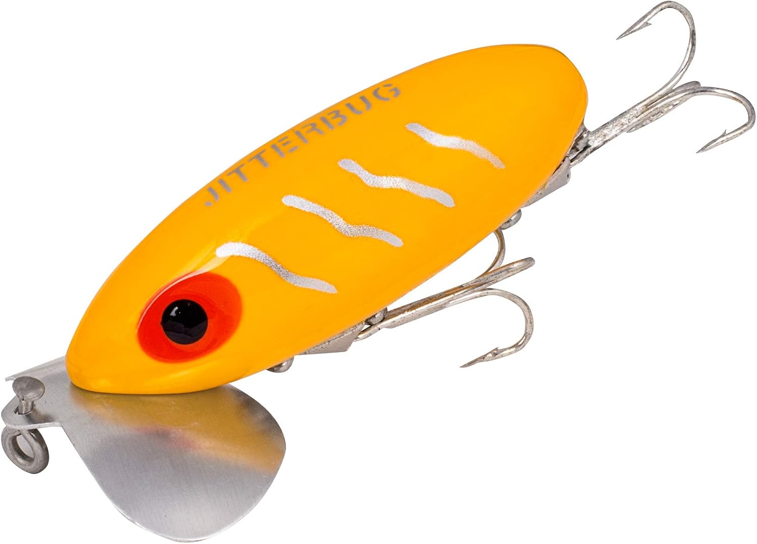 Arbogast Jitterbug Topwater Bass Fishing Lure - Excellent for Night Fishing