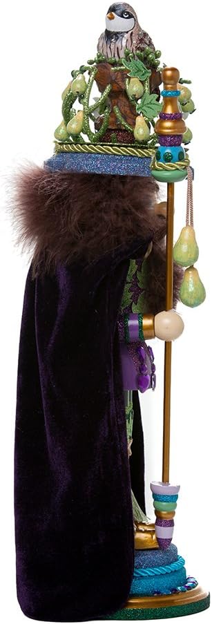 Kurt Adler HA0339 18" Hollywood Partridge in a Pear Tree Nutcracker
