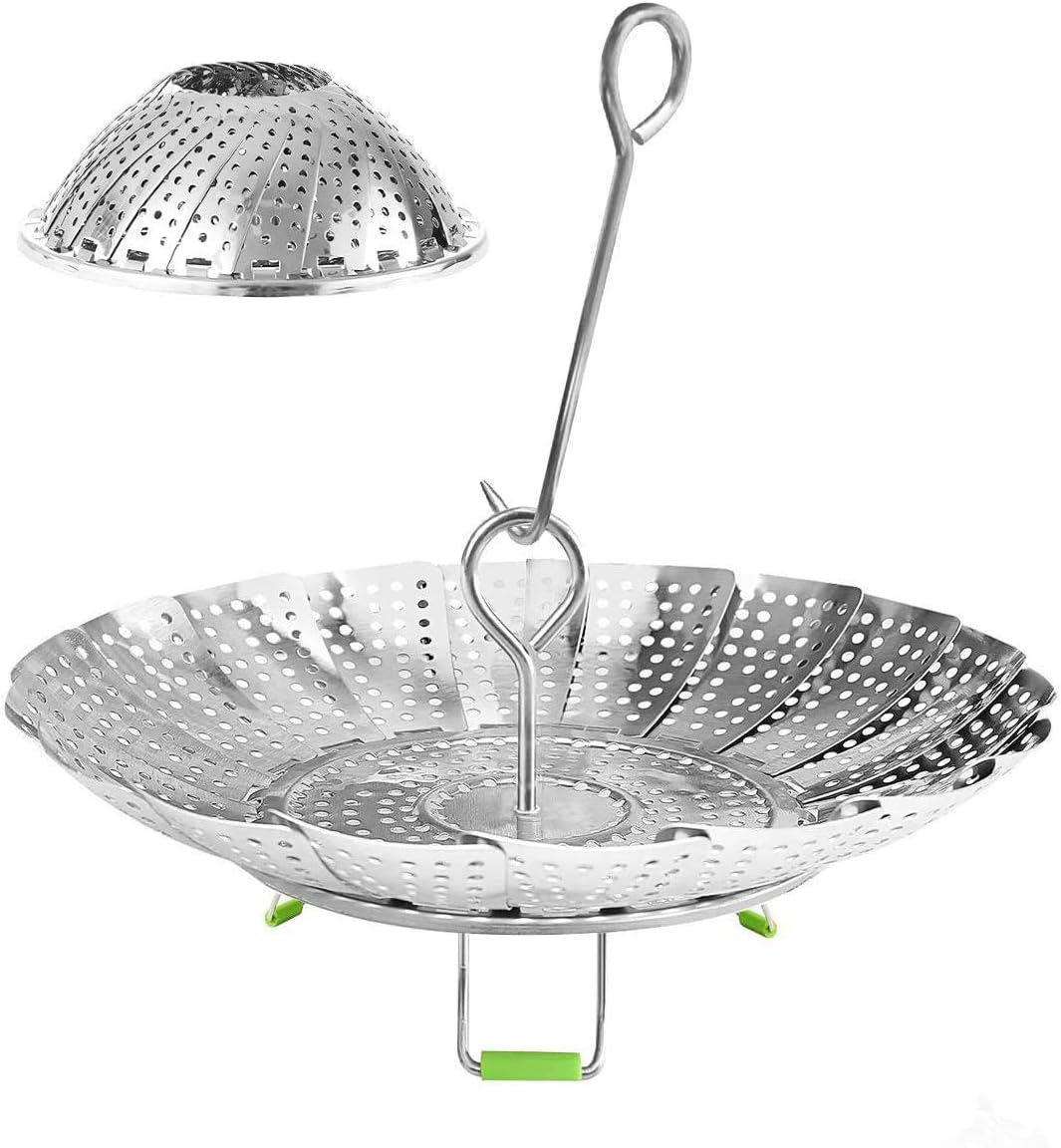Stainless Steel Steamer Basket, Vegetable Steamer Basket for Instant Pot