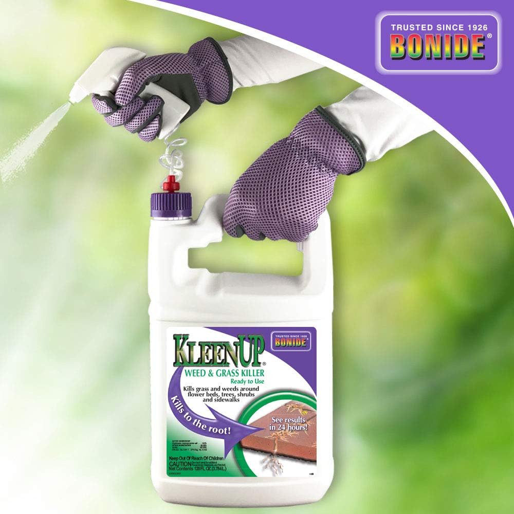Bonide KleenUP Weed & Grass Killer Ready-To-Use, 128 oz
