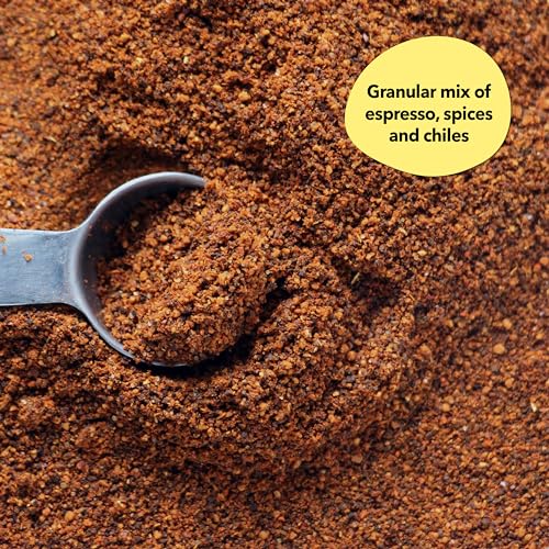 Spiceology Cowboy Crust Espresso Chile Seasoning, 4.4 oz | Bold Coffee Spice Blend & Dry Rub For Beef Brisket, Pork Chops, Steak, Chicken Thighs & Ribs