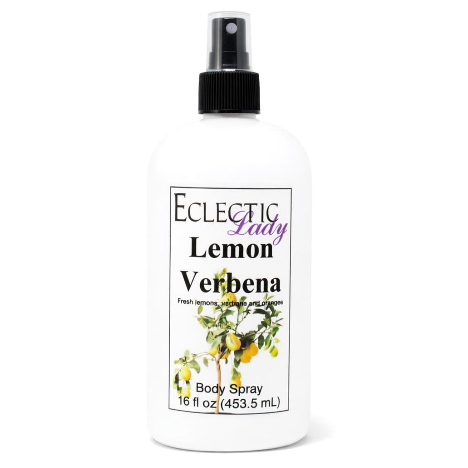 Lemon Verbena Body Spray, 2 ounces, Body Mist