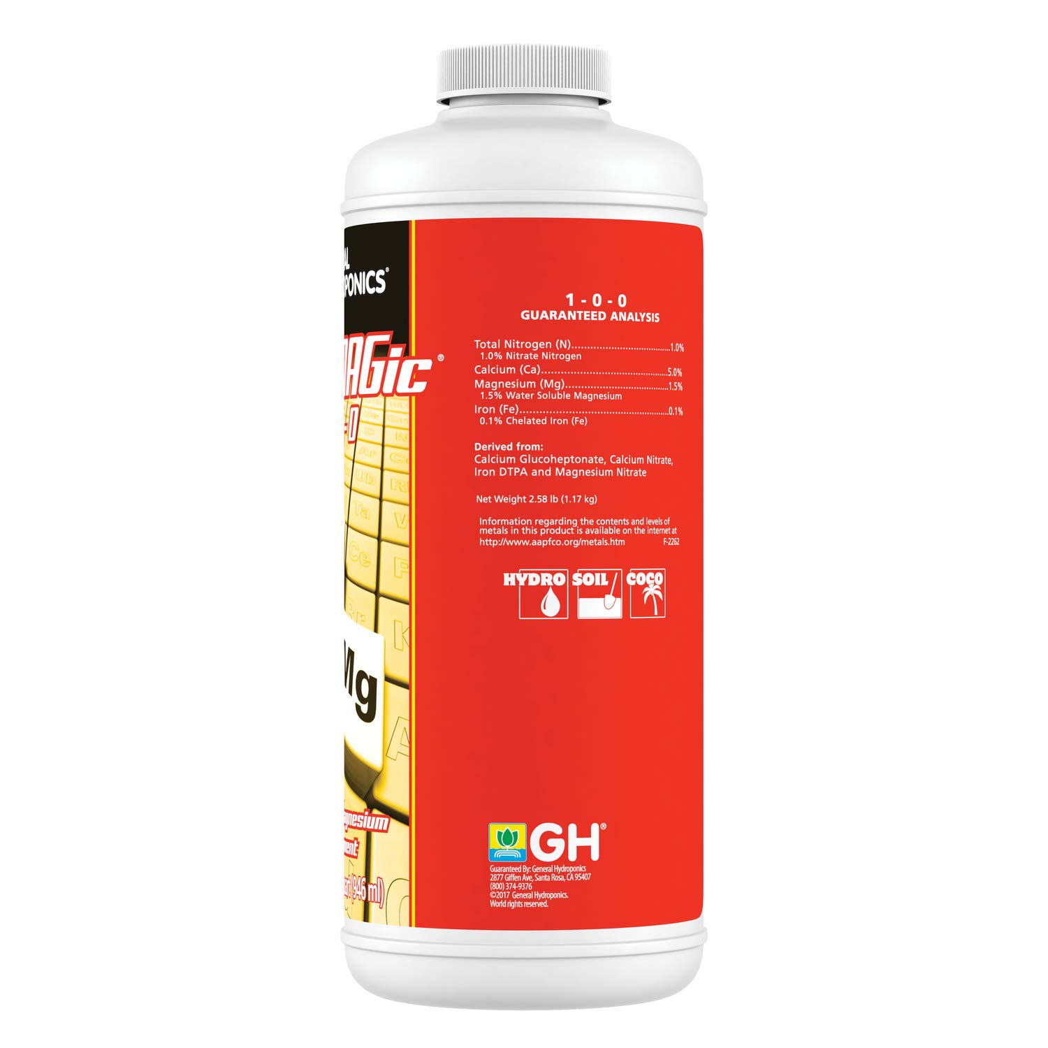 General Hydroponics CALiMAGic Quart