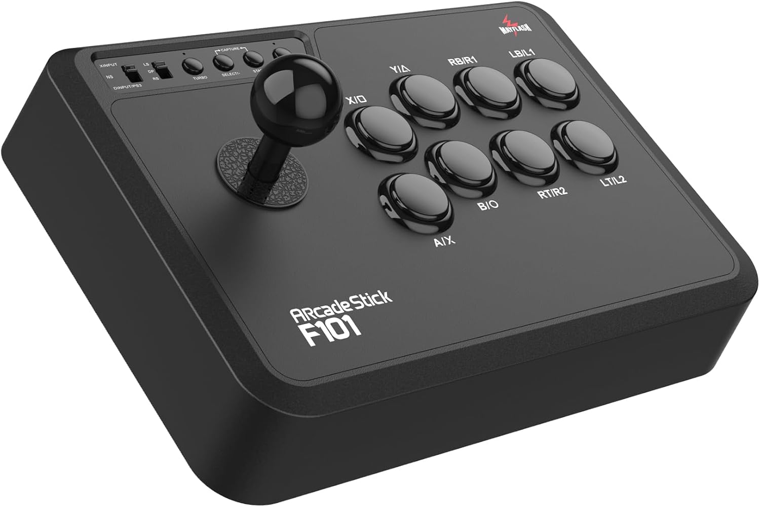 MAYFLASH Arcade Fighting Stick F101 for Switch/Switch 2, PC Windows, PS3, Android, NeoGeo mini, SEGA MEGA Drive mini, GENESIS mini