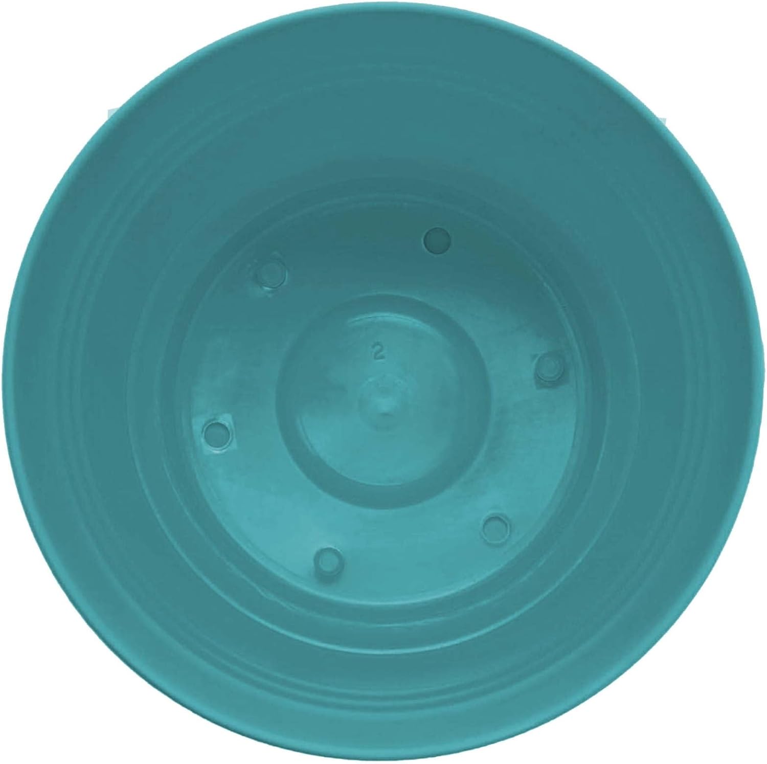 Bloem Saturn Planter with Saucer, 10", Calypso (SP1027)