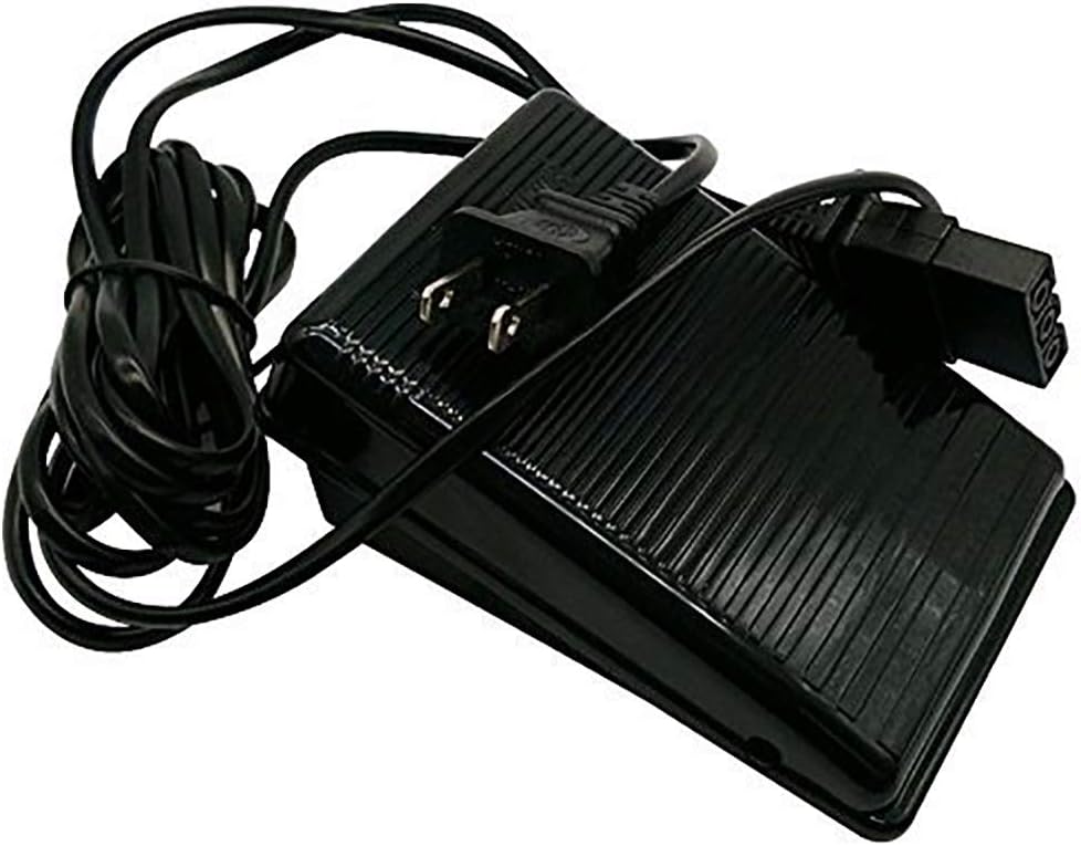 LNKA Foot Control Pedal & Cord J00360051 Compatible with Brother Serger Models: 1034D, 1034DX, 1034DAV, 10443, 1134D, 1134DW