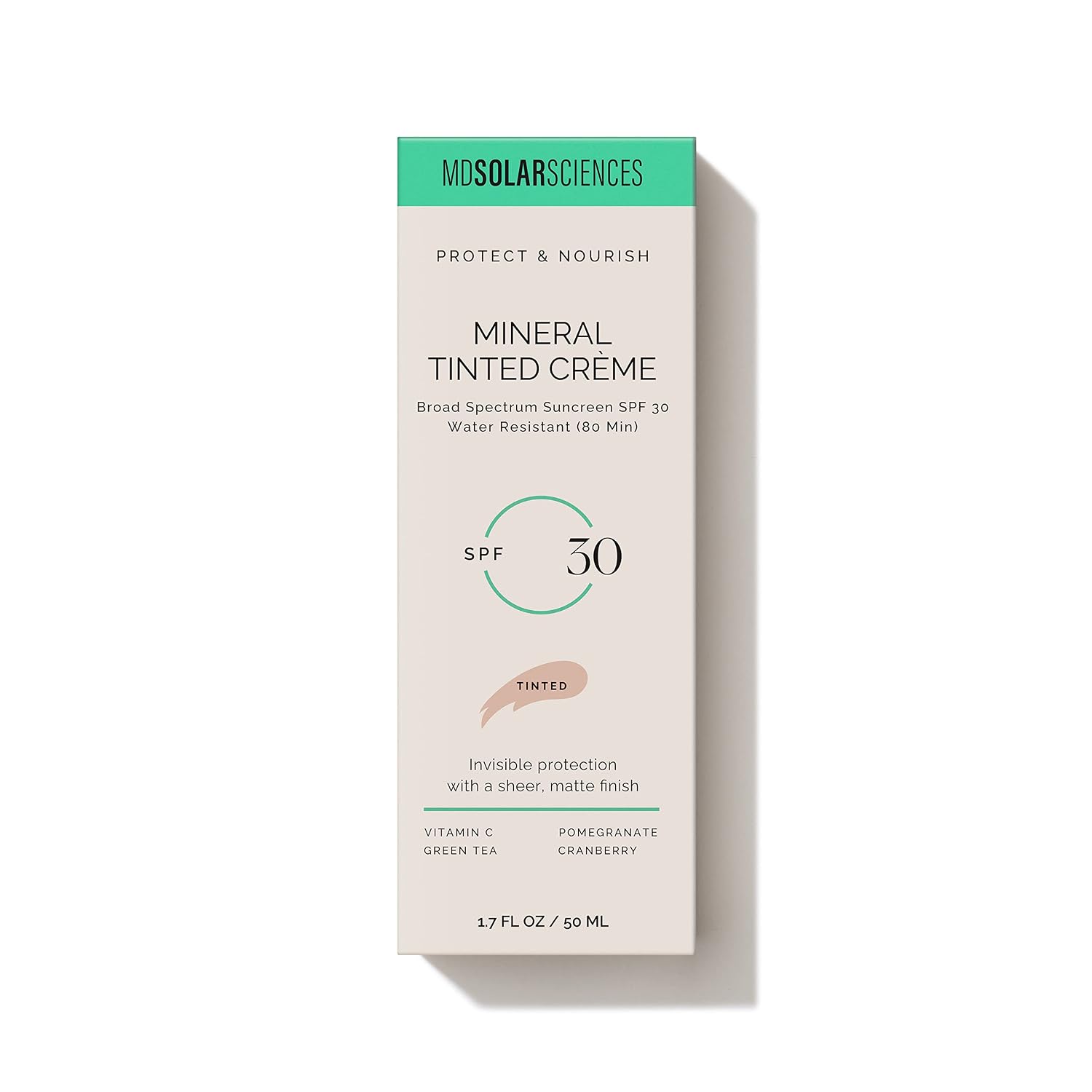 MDSolarSciences Mineral Tinted Crème Sunscreen SPF 30, 1.7 fl oz