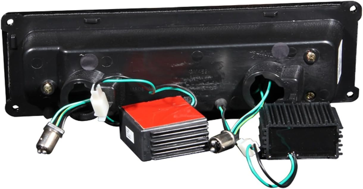 Anzo USA 511048 Chevrolet Full Amber LED Parking Light Assembly - (Sold in Pairs)