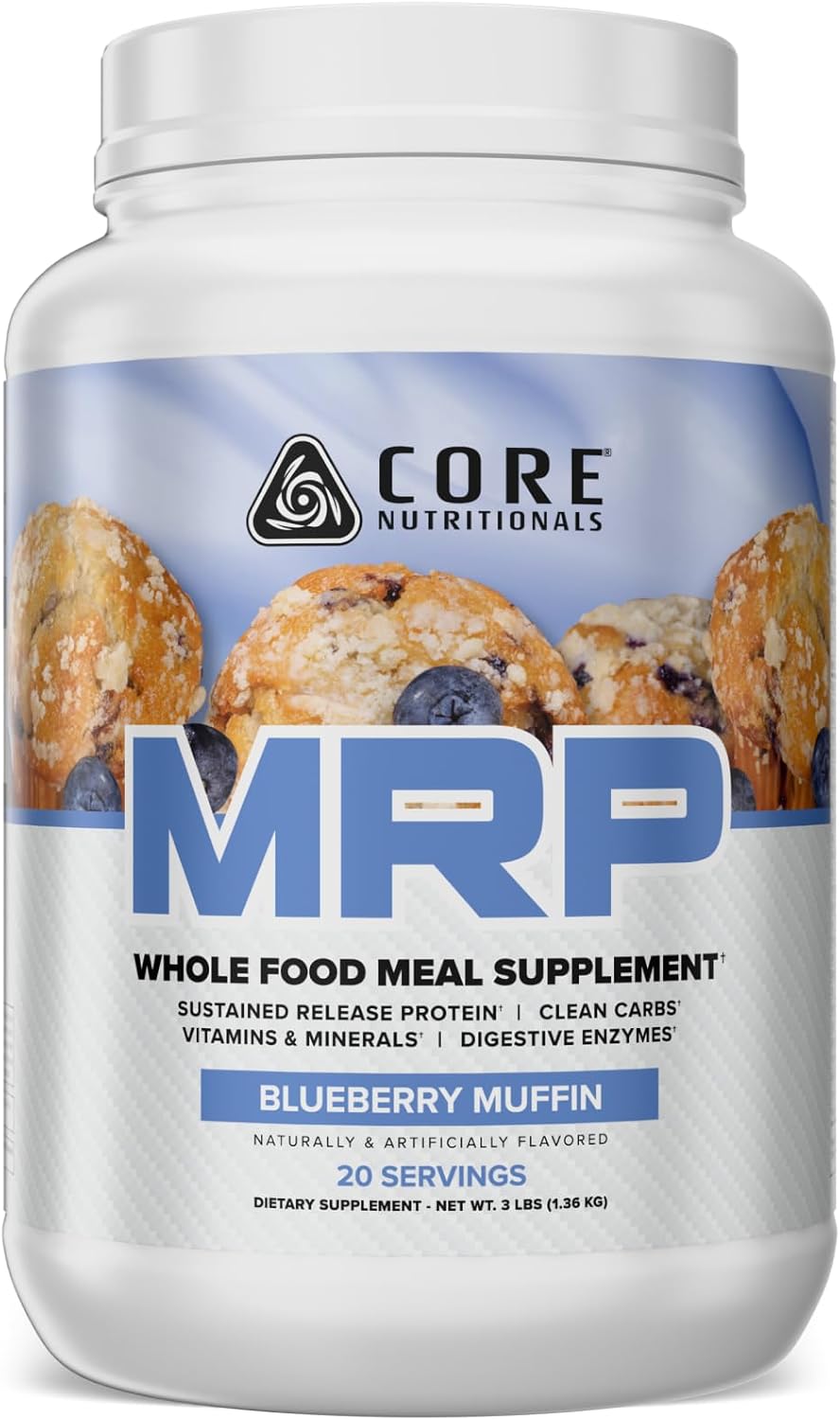 Core Nutritionals MRP Meal Replacement, Vanilla Poundcake, 3 lb