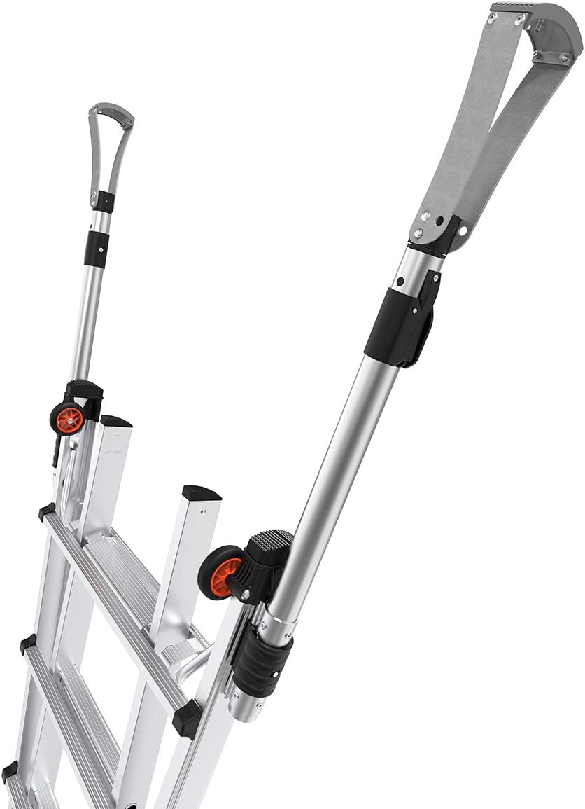 Little Giant Ladders, Epic, M26, 26 ft, Multi-Position Ladder, Aluminum, Type 1A, 300 lbs weight rating, (16826-818)