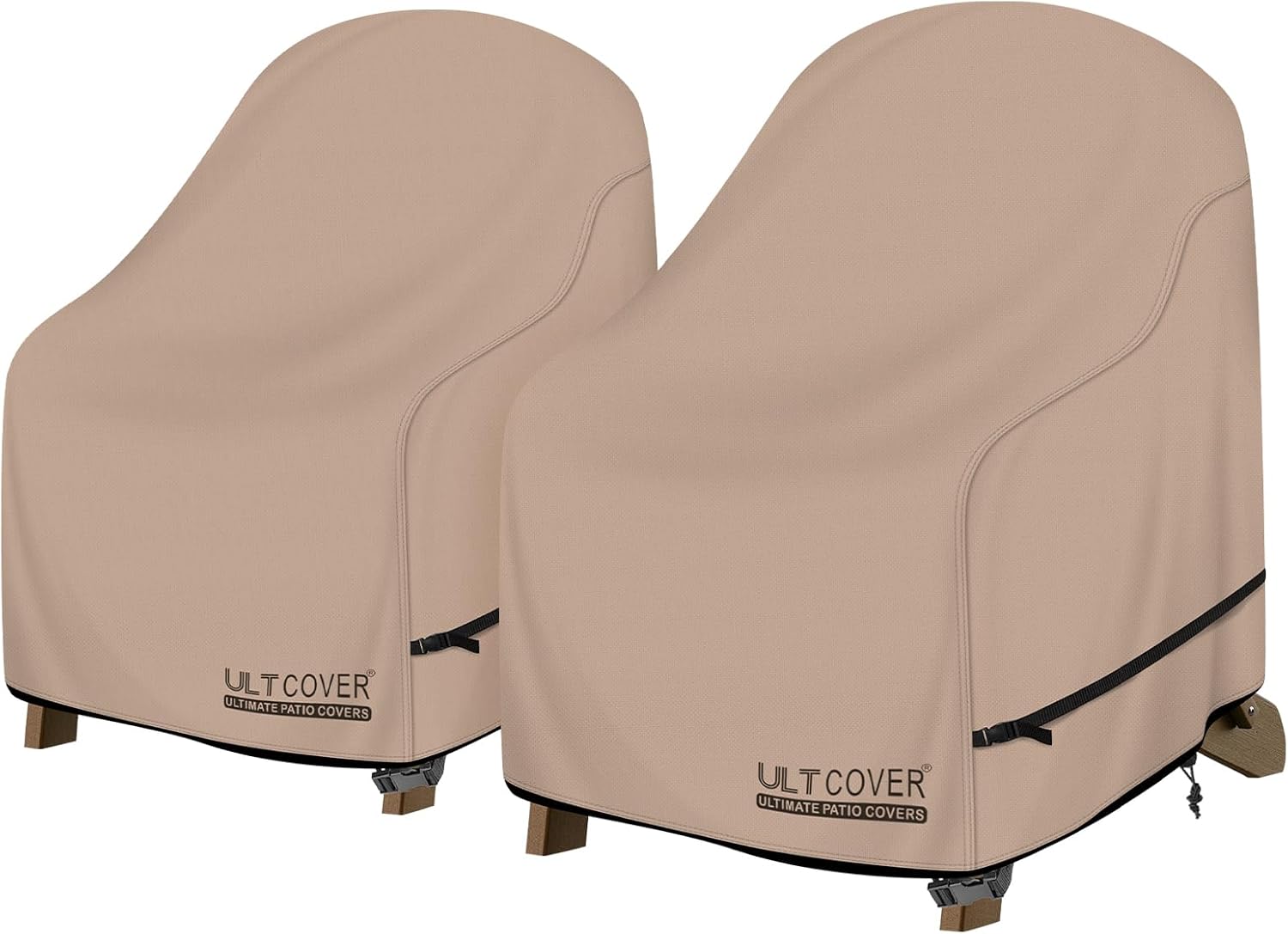 ULTCOVER Waterproof Patio Chair Cover, 35W x 38D x 34H in