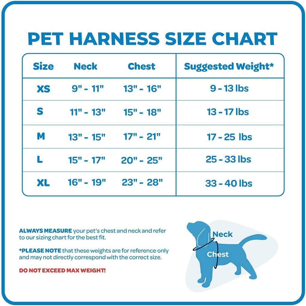 Voyager Step-in Flex Adjustable Dog Harness - Black, Medium | 17 - 21" in Chest, Fully Adjustable, Reflective Bands, All Weather Breathable Air Mesh, Lightweight, Fast Drying