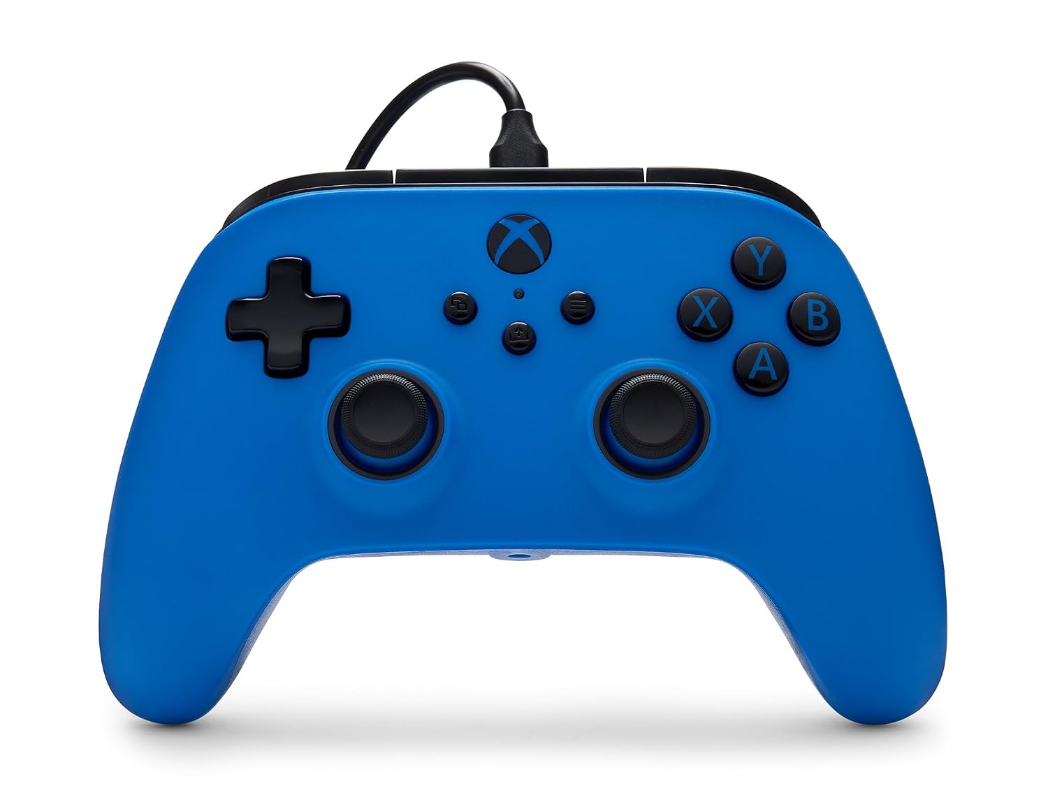 PowerA Wired Controller for Xbox Series X|S - blue, gamepad, video game/gaming controller, works with Xbox One, Officially Licensed