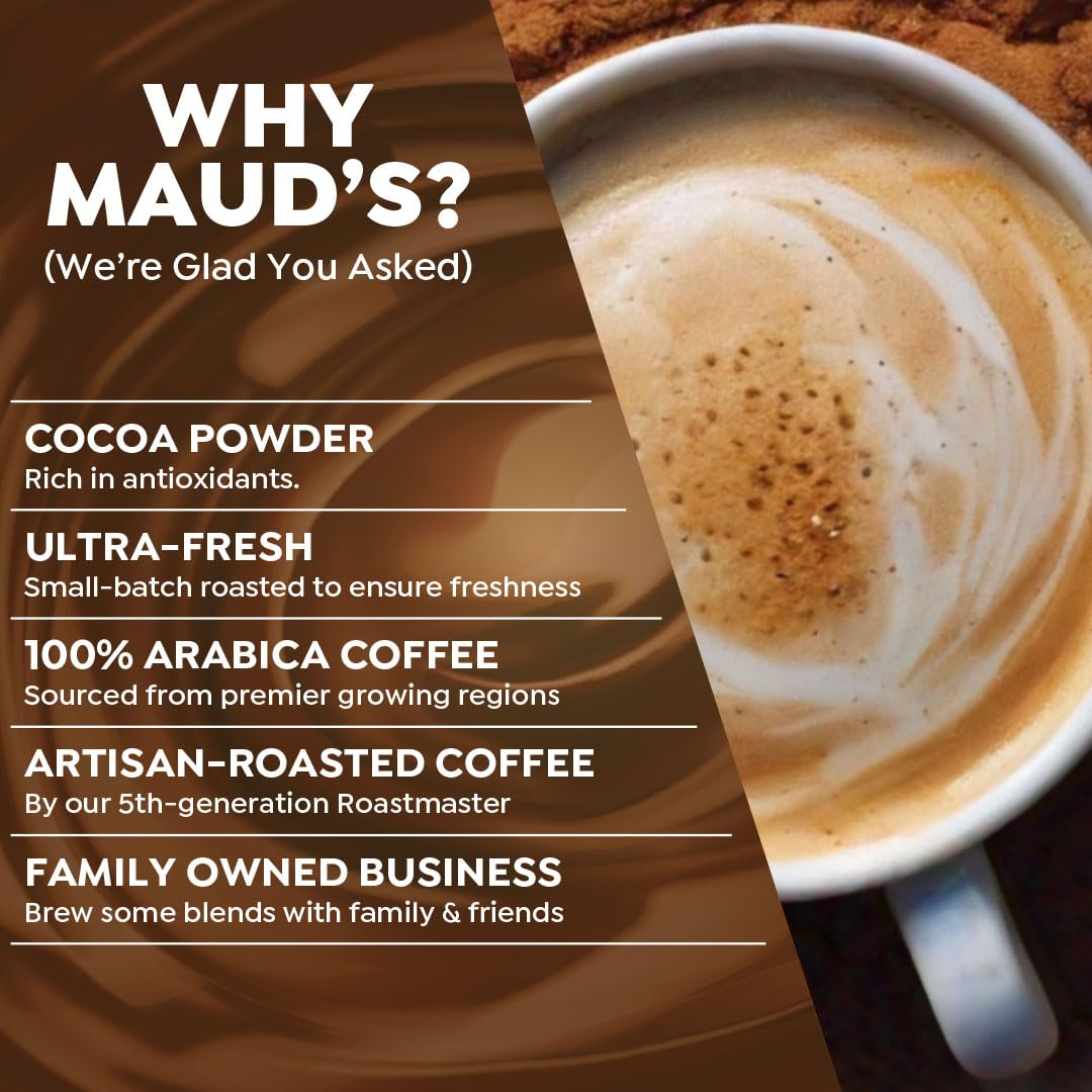 Maud's Mocha Cappuccino Coffee Pods, 50ct