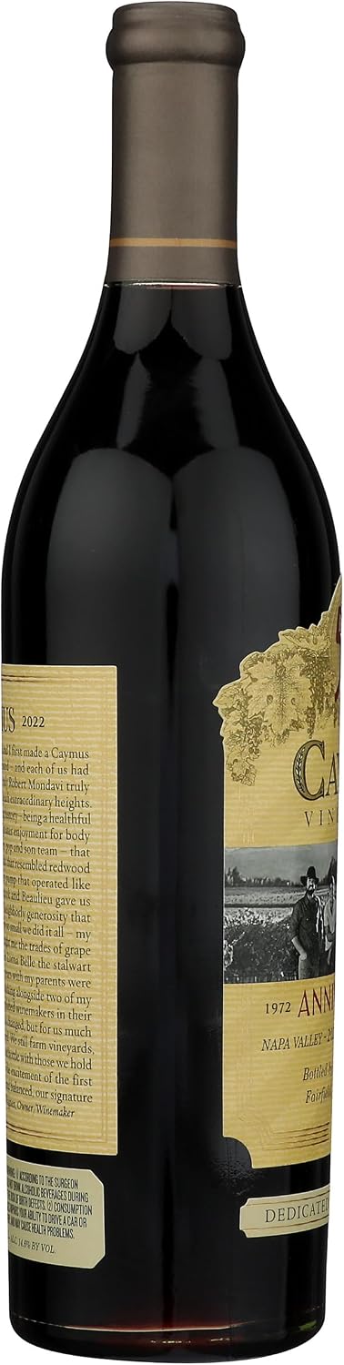 Caymus Vineyards Cabernet Sauvignon, Red Wine, 750 mL Bottle