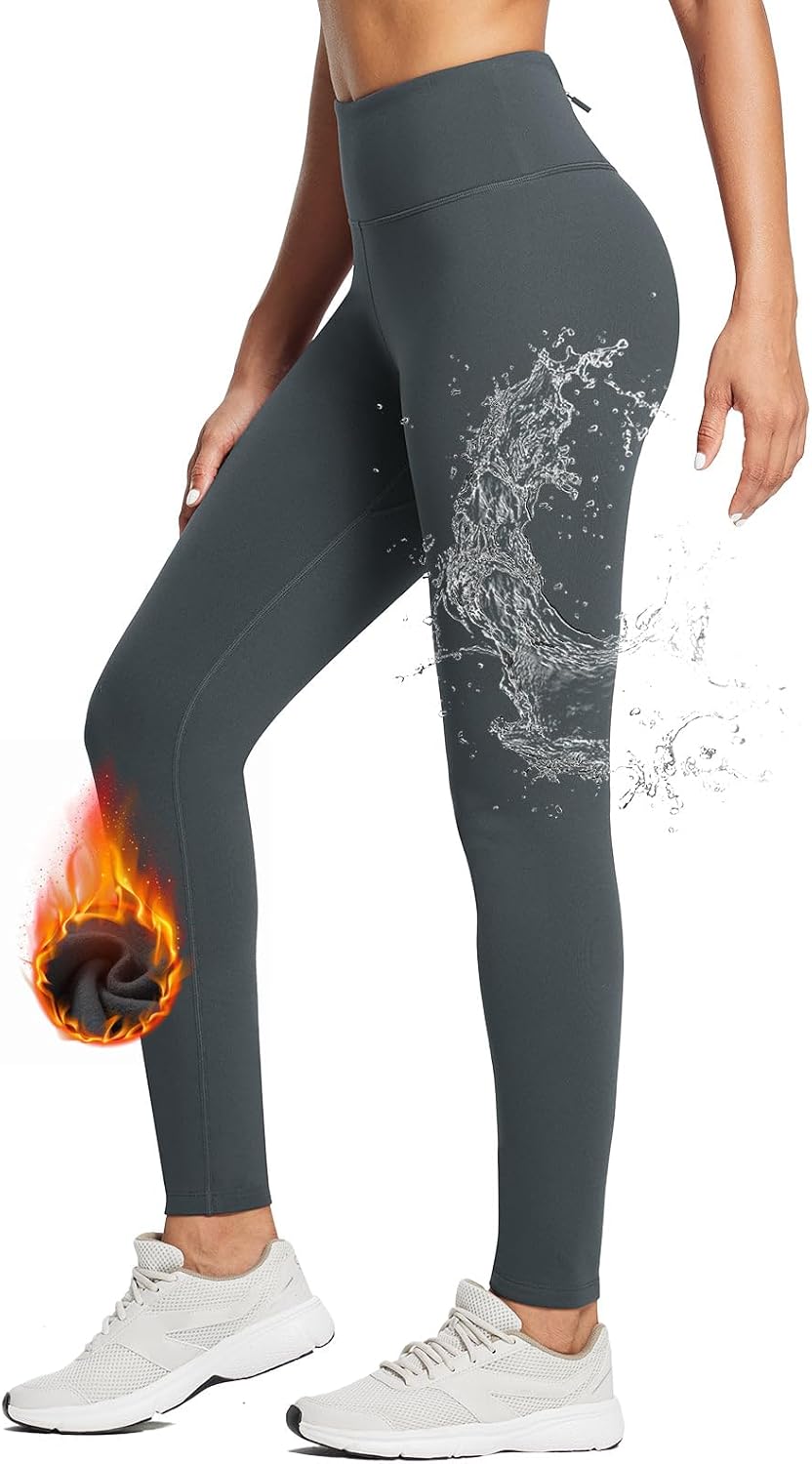 baleaf Women's Fleece Lined Leggings Thermal Warm Winter Tights