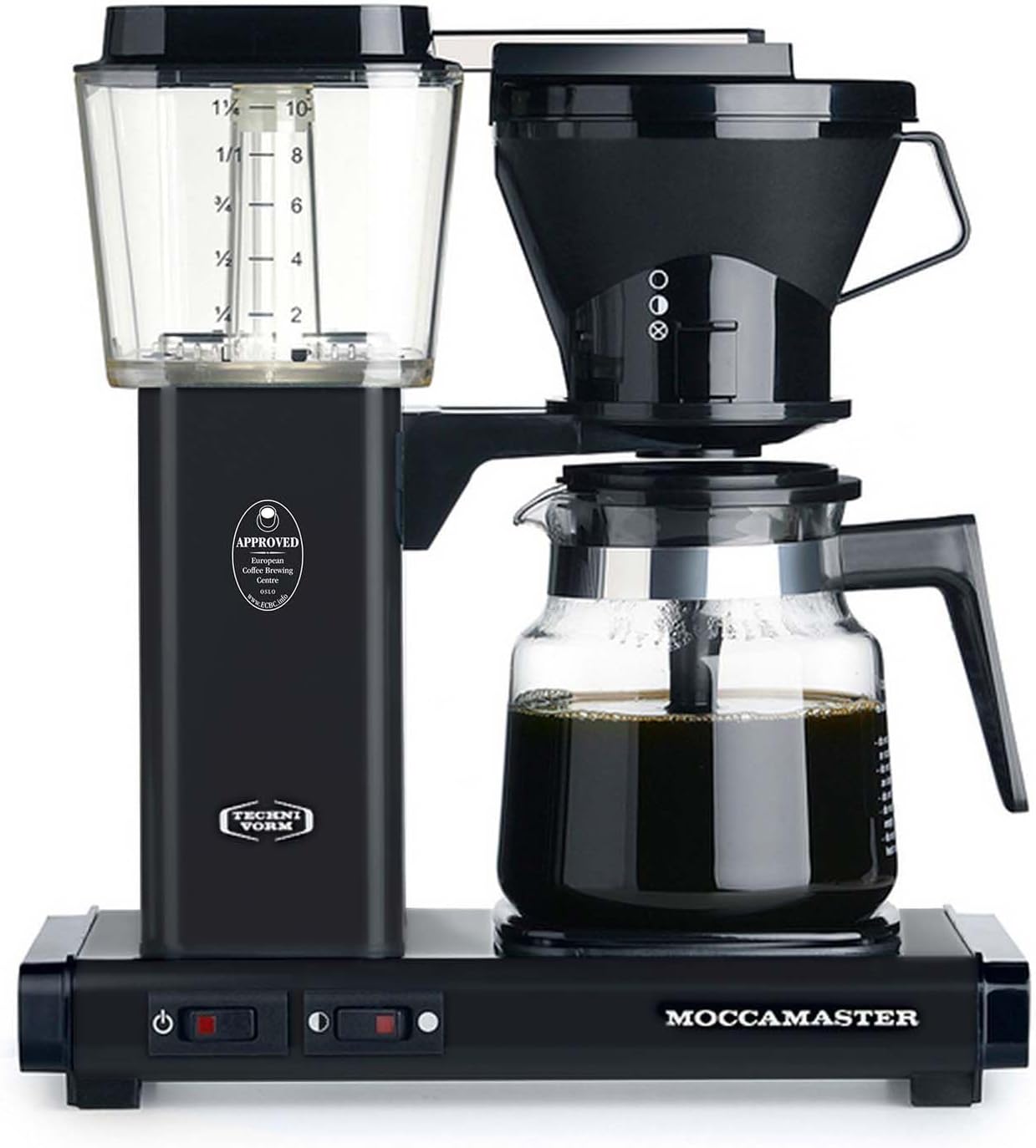 Technivorm 59691 KB Coffee Brewer, 40 oz, Brushed silver , 6.5"D x 12.75"W x 14"H