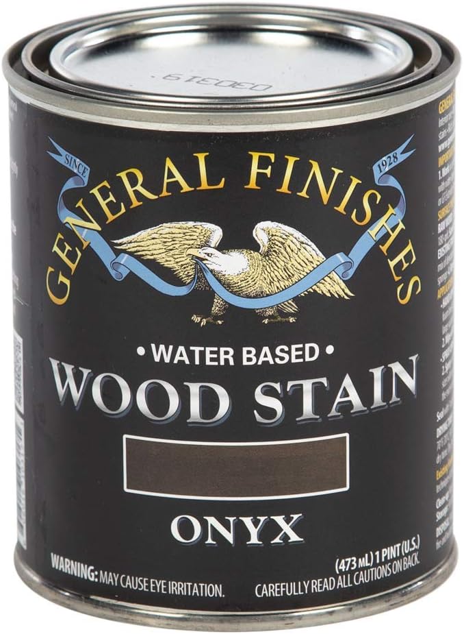General Finishes Water Based Wood Stain, 1 Quart, Antique Oak
