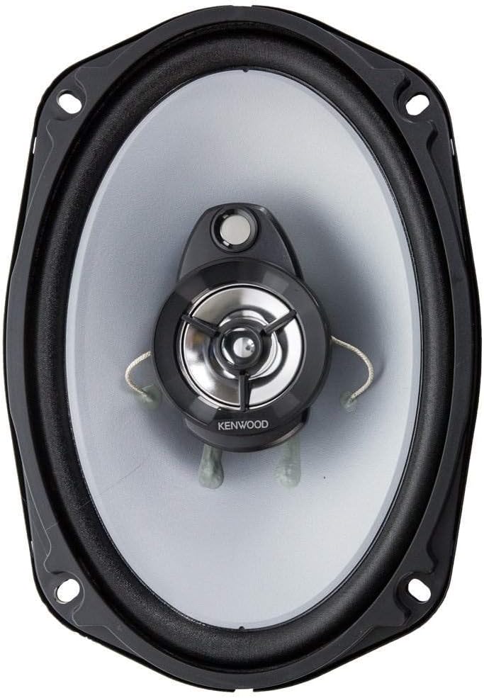 Kenwood KFC-6966S 6 x 9 Inch 400-Watt 3-Way Flush Mount Coaxial Car Speaker Easy Installation - Pair