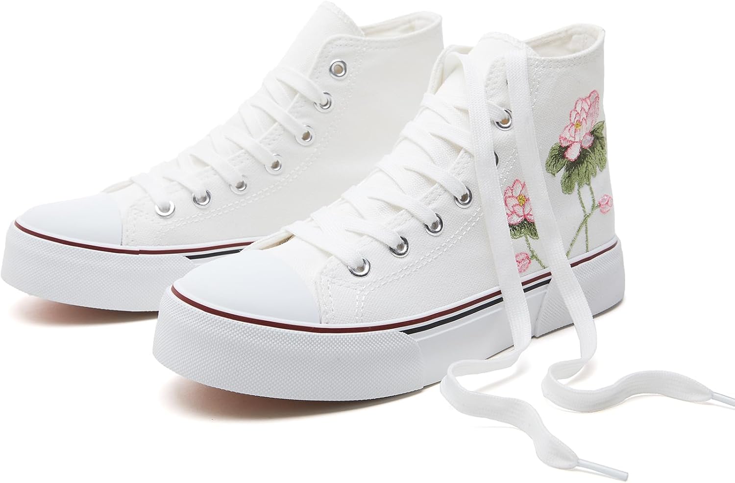 hash bubbie High Top Canvas Sneakers Fashion Walking Shoes