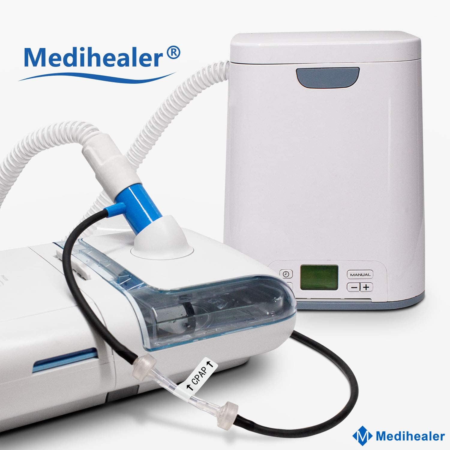 Medihealer Tubing Adapter -Tubing Adapter Compatible with AirSense 10 & for AirCurve 10 Series,for System One Series, for S9/S10 Series Machines