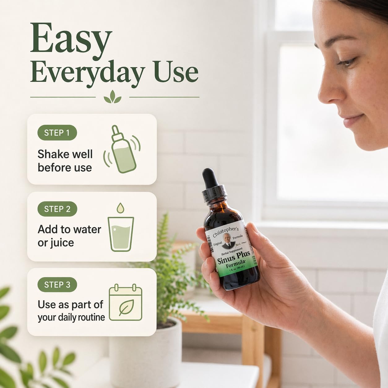Christopher's Original Formulas Sinus Plus, 2 oz Liquid - Natural Herbal Formula for Sinus Support