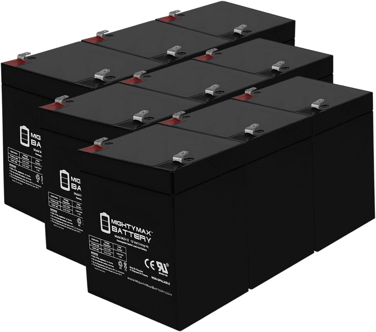 Mighty Max Battery 12V 5AH SLA Battery for Lawn and Garden Tool