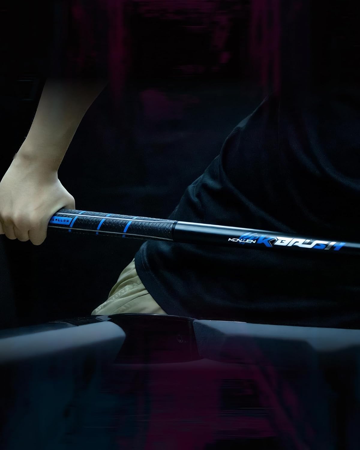 KONLLEN Carbon Fiber Break Cue, 58-Inch Pool Stick, 13mm Tip | Carbon shaft, 2-piece design, firm tip setup, built for dedicated break shots