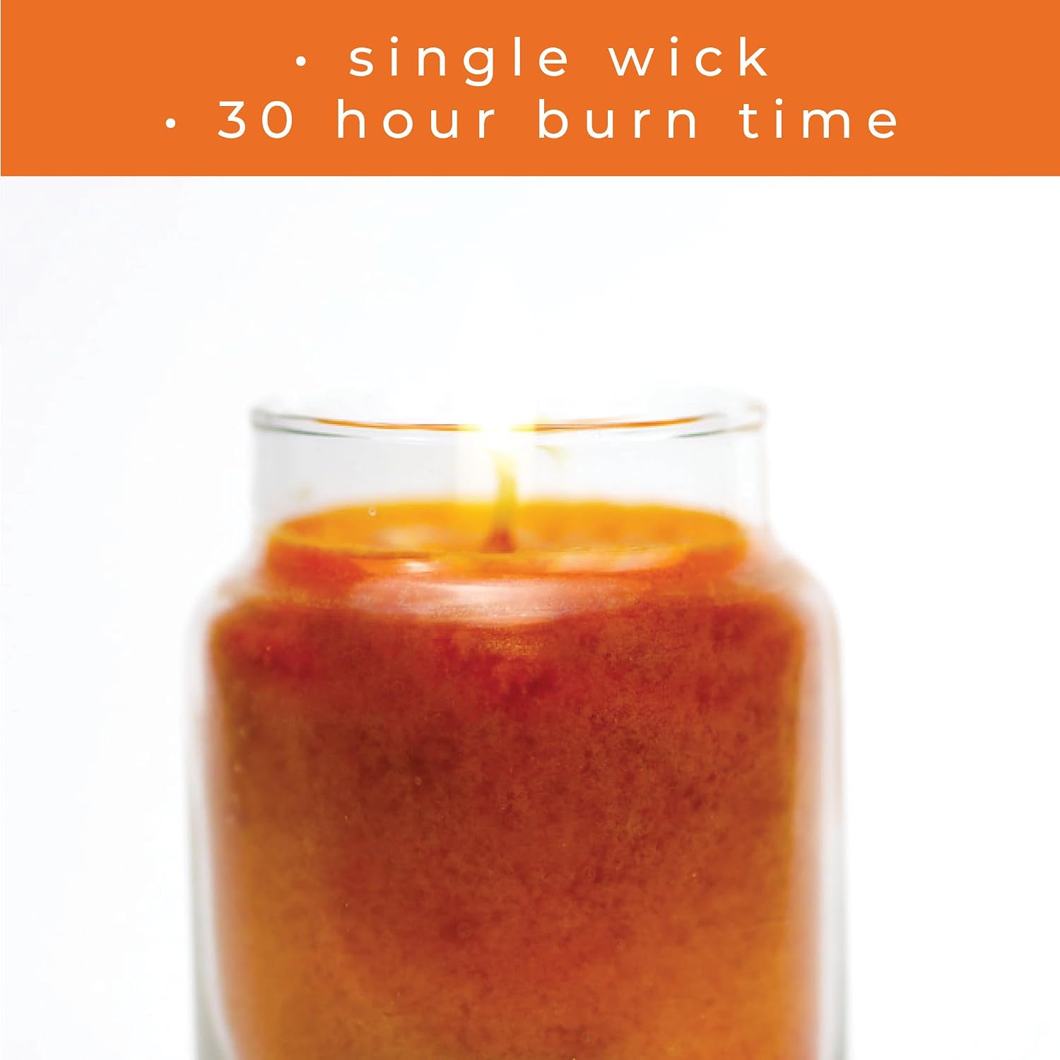 A Cheerful Giver - Juicy Apple - 34oz Papa Scented Candle Jar with Lid - Keepers of the Light - 155 Hours of Burn Time, Gift for Women, Red | Long Lasting Aromatherapy Candle with up to 155 Hours of Burn Time - Gift Ready (34oz)