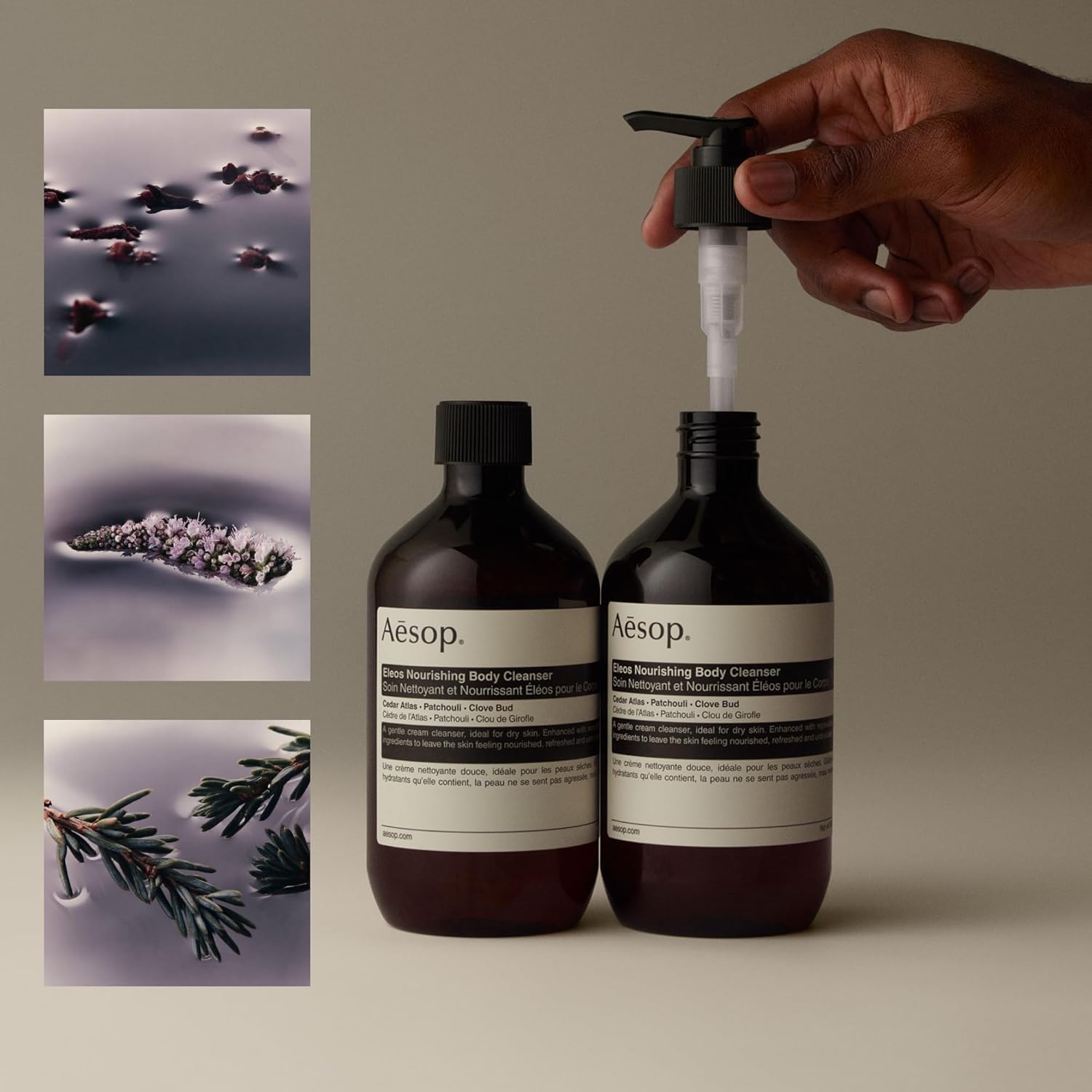 Aesop Geranium Leaf Body Cleanser | Gentle Shower Gel with Geranium, Mandarin and Bergamot Essential Oil Blend to Refresh & Balance Skin | 500 mL / 16.9 oz