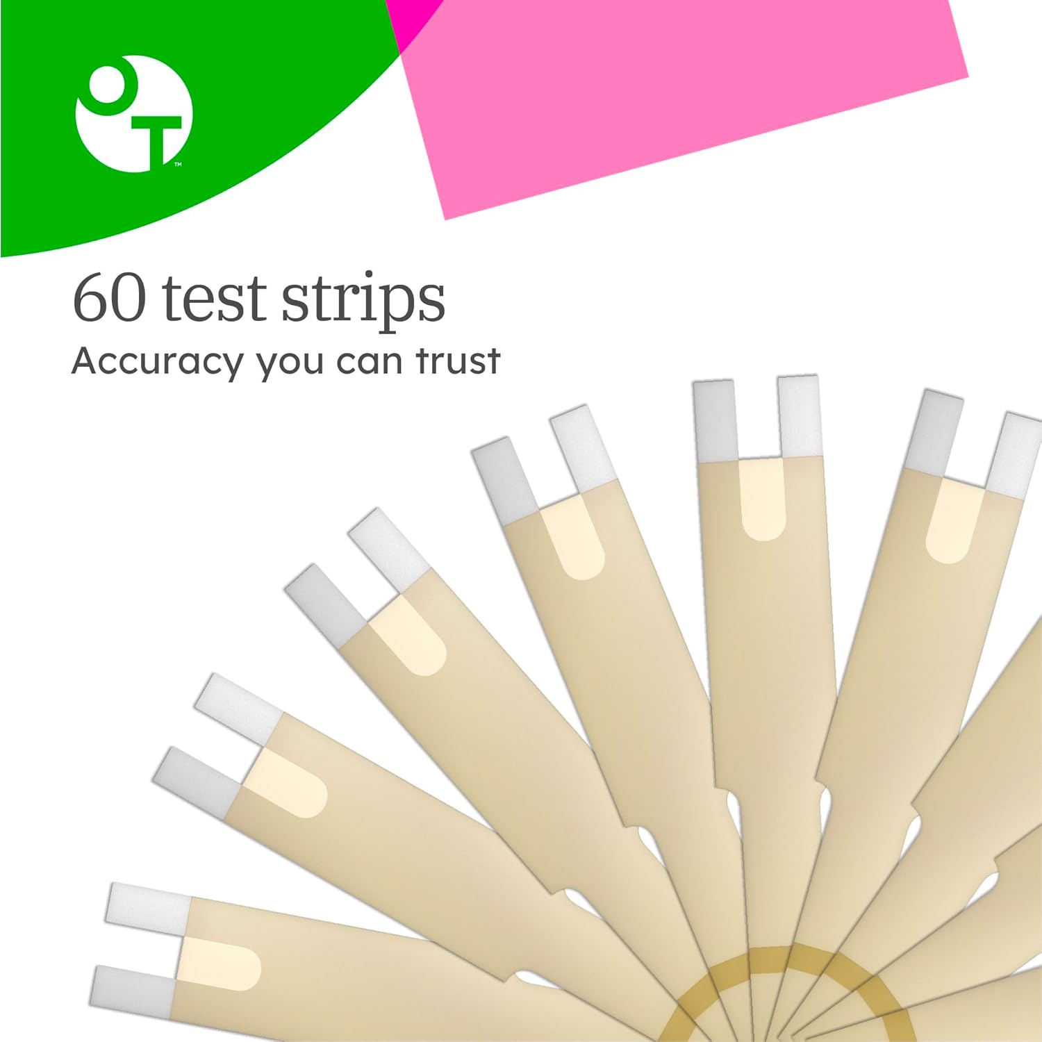 OneTouch Verio Test Strips for Blood Glucose Meter, 30 Count, 2 Pack